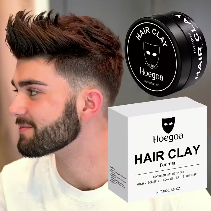 Men’s Matte Gel – Nawilżający Żel do Włosów z Długotrwałym Utrwaleniem